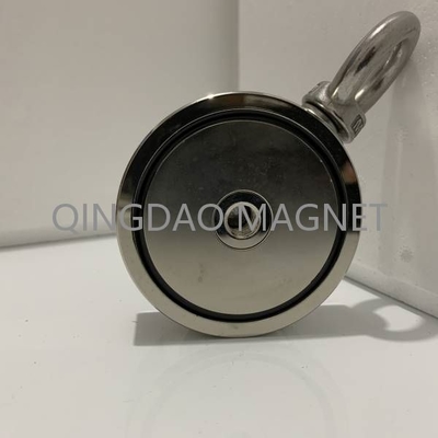 NdFeB aggloméré N35 270KGS revêtement de nickel d'aimant de pêche de 600 livres